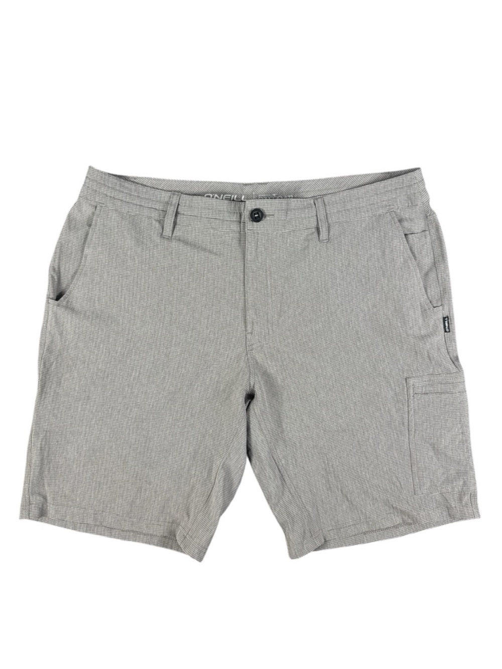 O’Neill Crossover Hybrid Shorts Men’s 38 Gray Stretch Performance Golf Casual